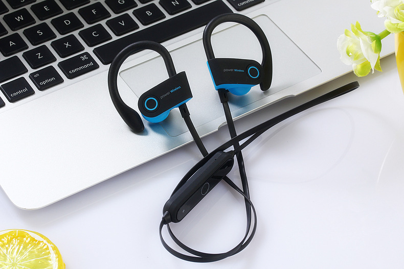 Power Wireless Sports Bluetooth Stereo Headset HB5 (Blue)